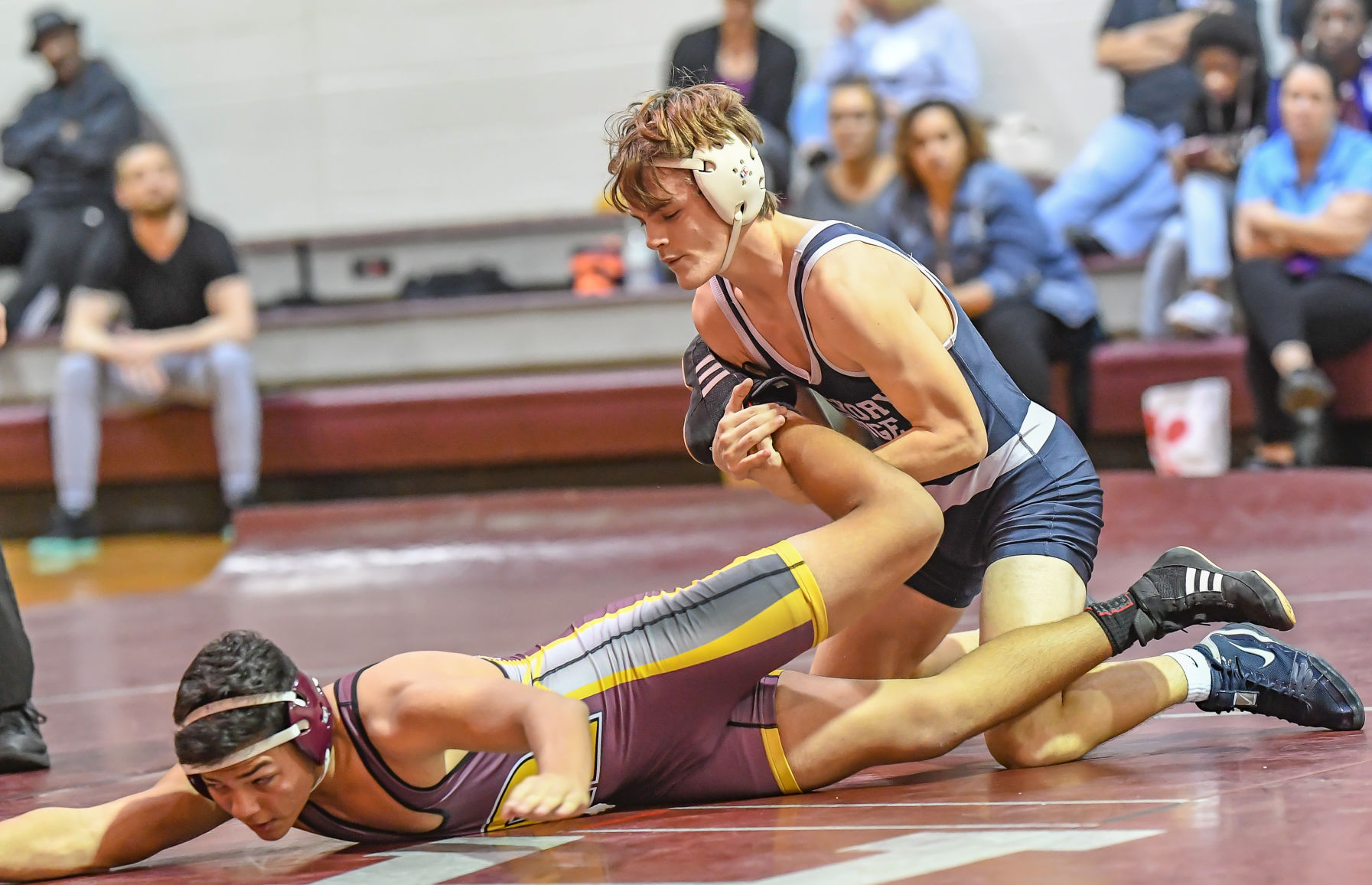 Wednesday night high school wrestling action